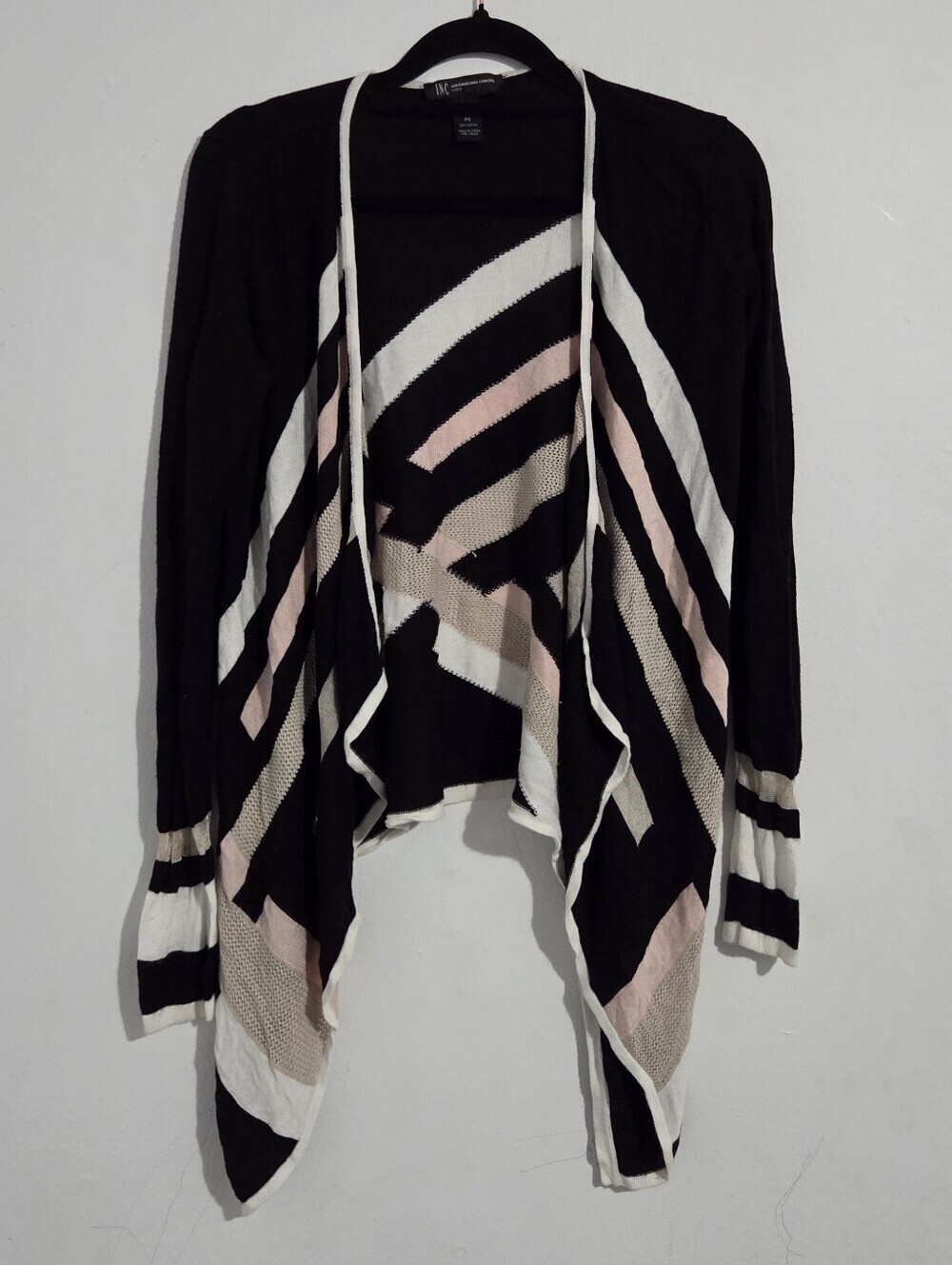 INC Rayon Waterfall Cardigan